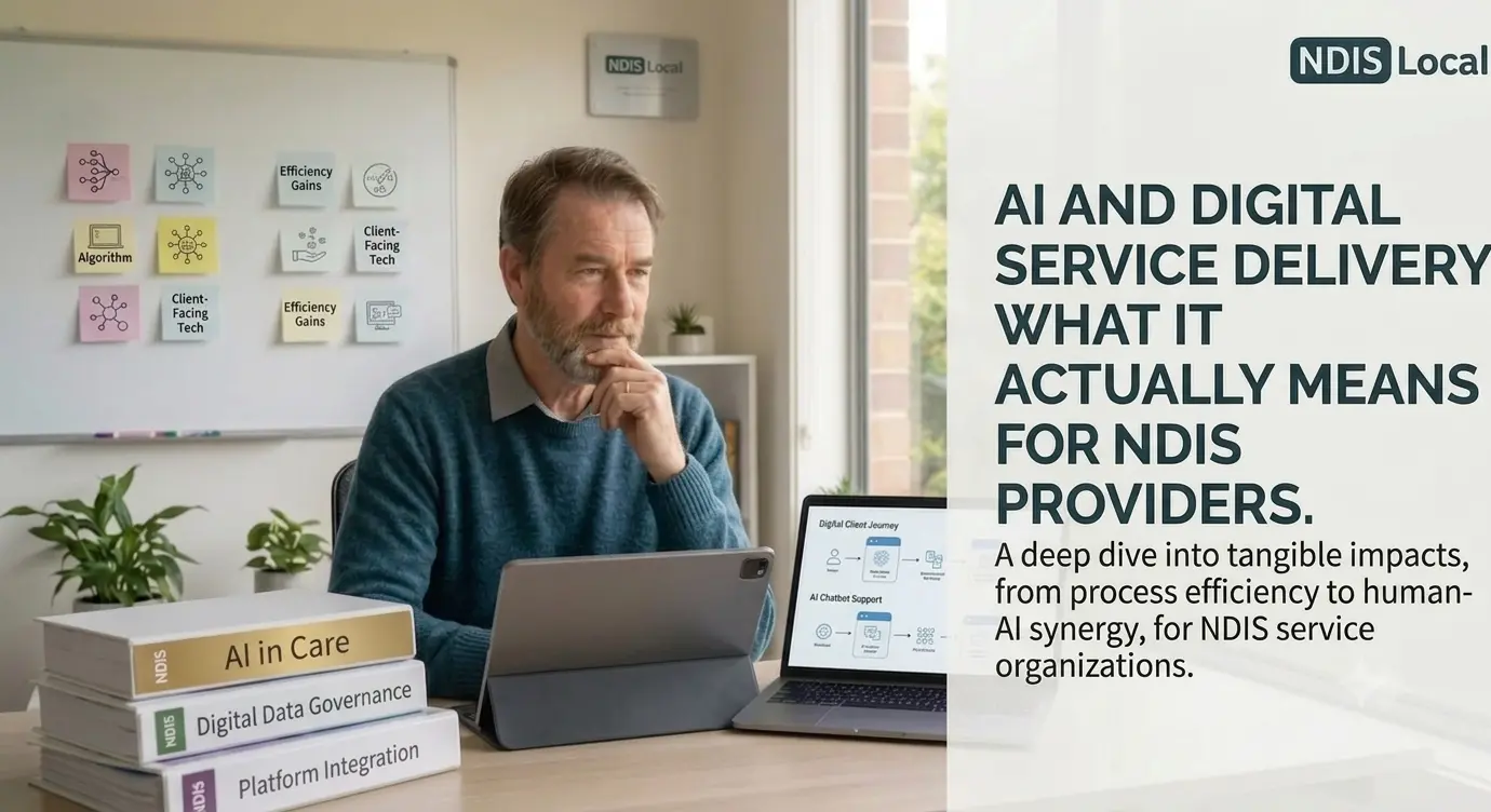 AI and Digital Service Delivery: What It Actually Means for NDIS Providers