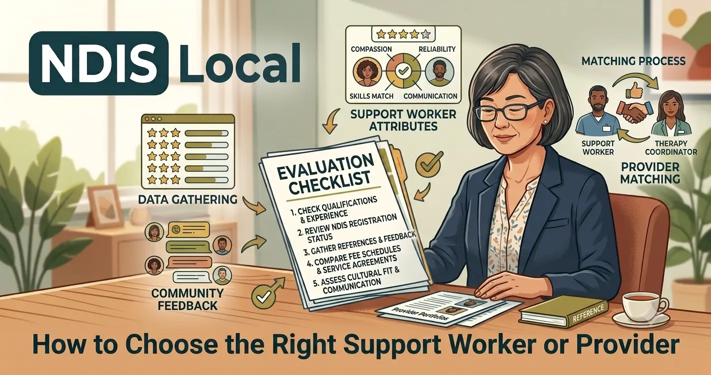 How to Choose the Right Support Worker or Provider