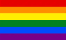 Rainbow pride flag